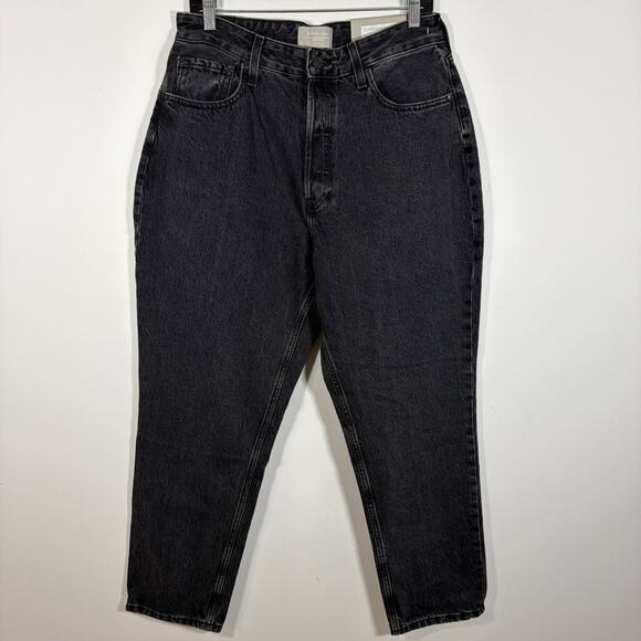 Everlane The Curvy 90s Cheeky Straight Ankle Jean 32 Organic Cotton Black NWT - Picture 9 of 9